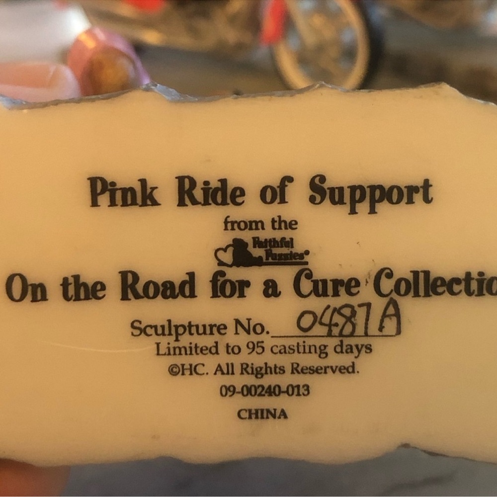 Faithful Fuzzies  “Pink Ride Of Support” - Picture 3 of 11